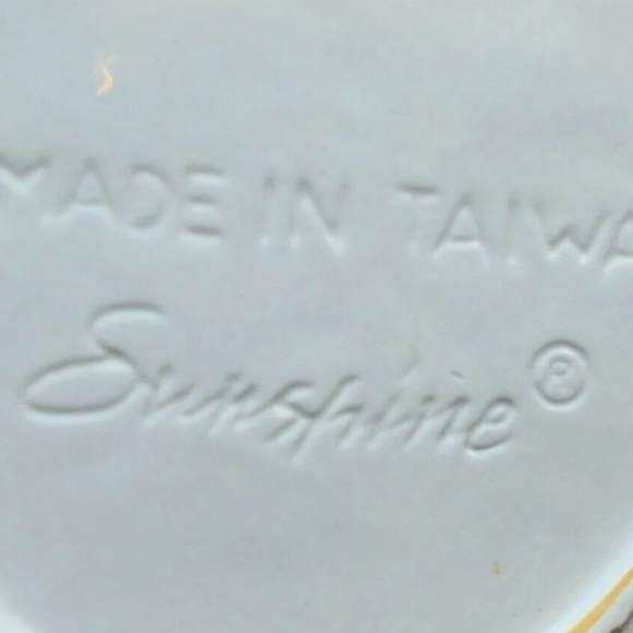 Sunshine teddy bear cookie jar ceramic multicolor large - Picture 8 of 10